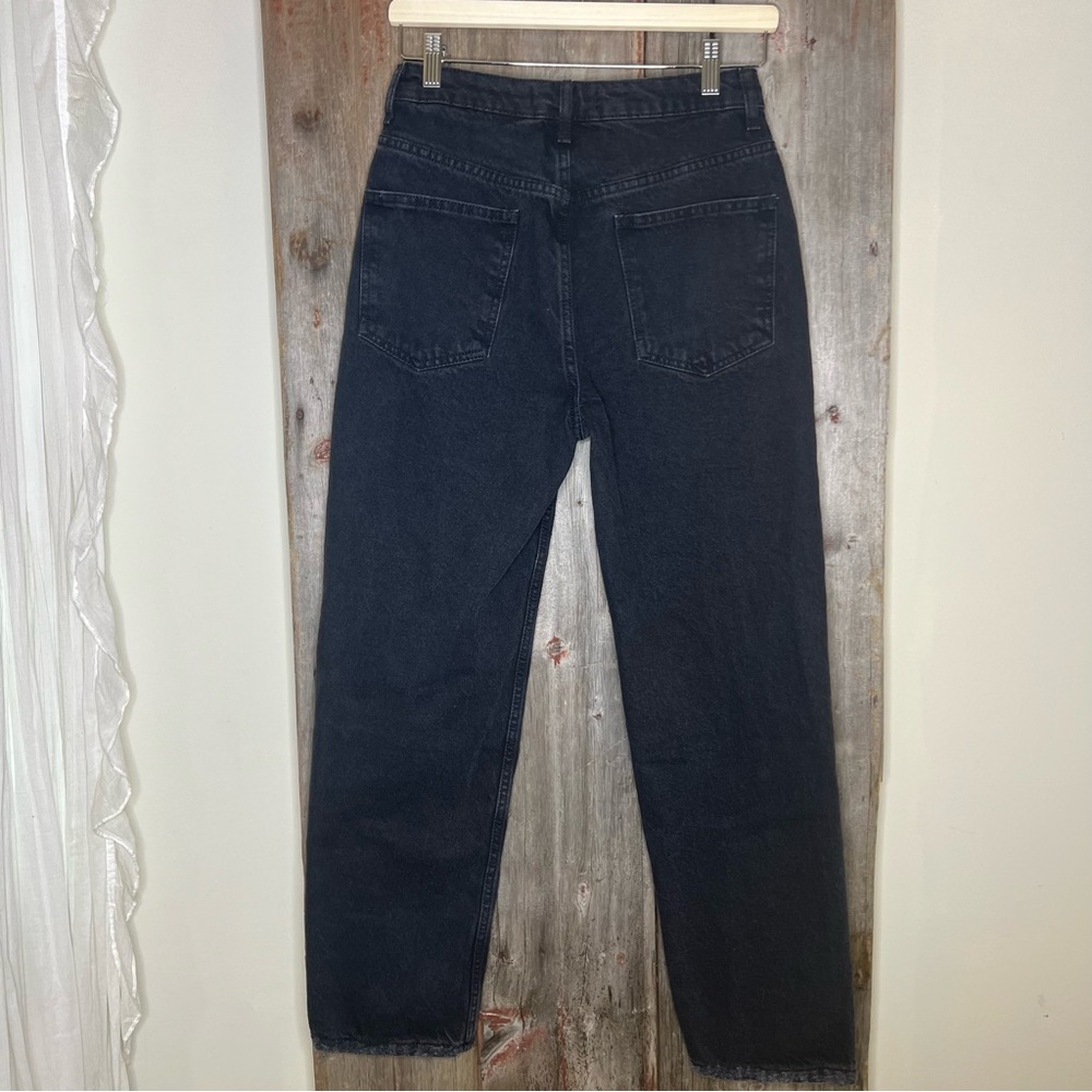 Free People Dakota Straight Leg Jean in Black size 27 - Picture 6 of 12